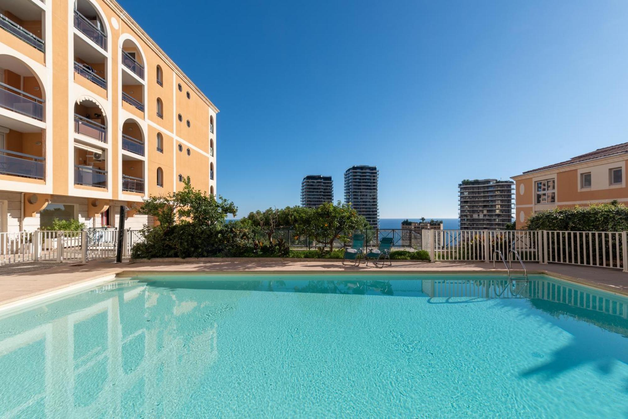 Monaco Border Luxury Suite - Sea View - Pool Beausoleil Kültér fotó